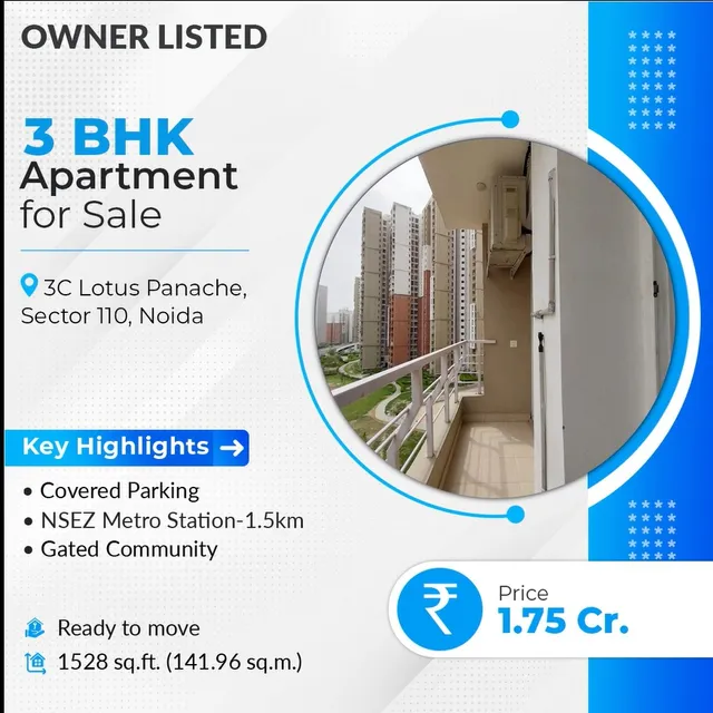 Flat for Sale in Near Maharshi University, Sector 110