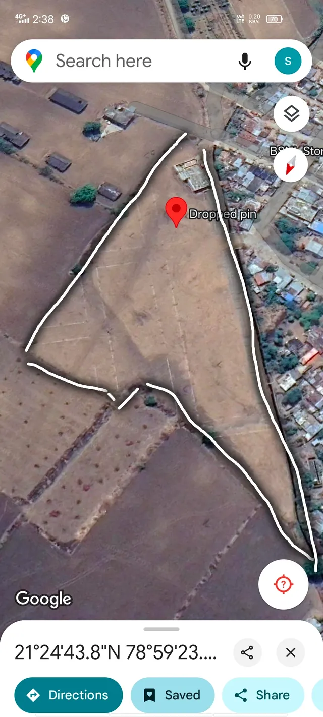 Agricultural Land for Sale in Khapa, Savner